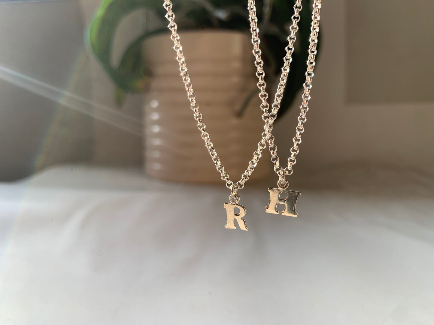 Dúo pulseras iniciales
