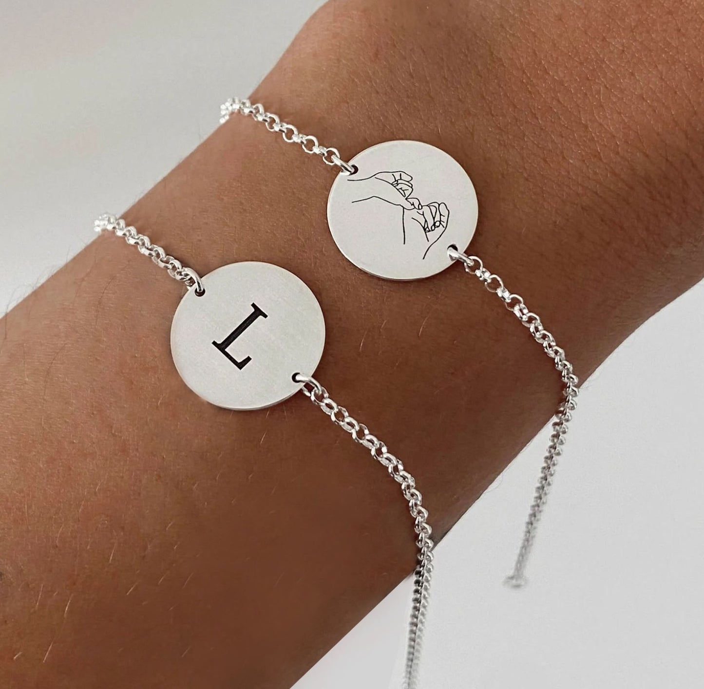 Dúo pulseras Retrato