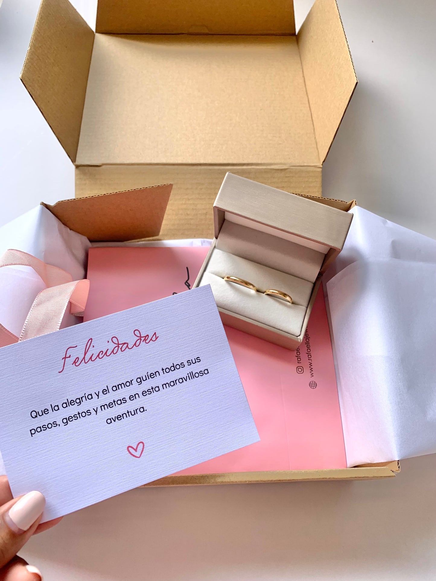 Dúo Olivia laminado en Oro