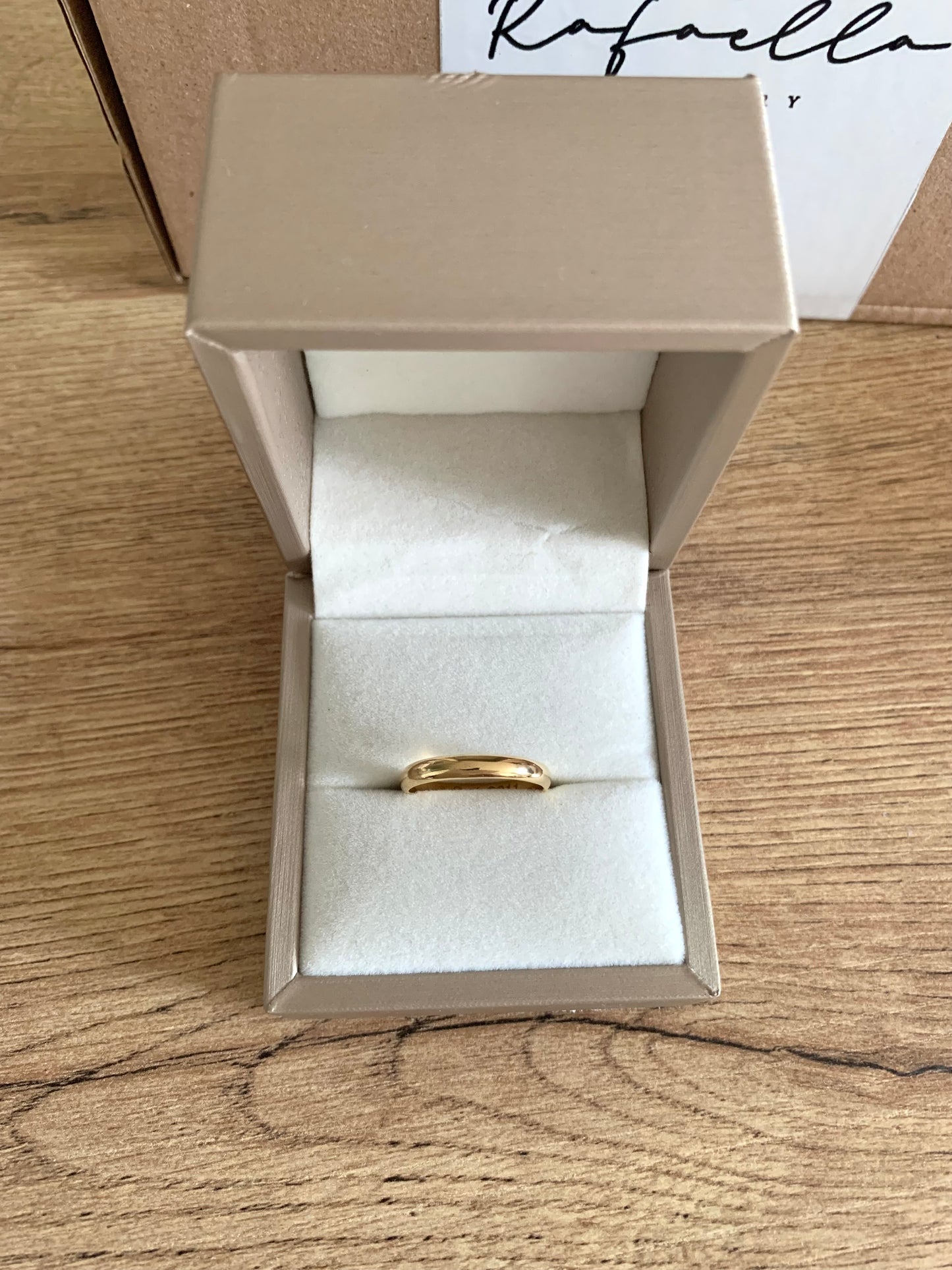 Anillo Leo bañado en oro 18k