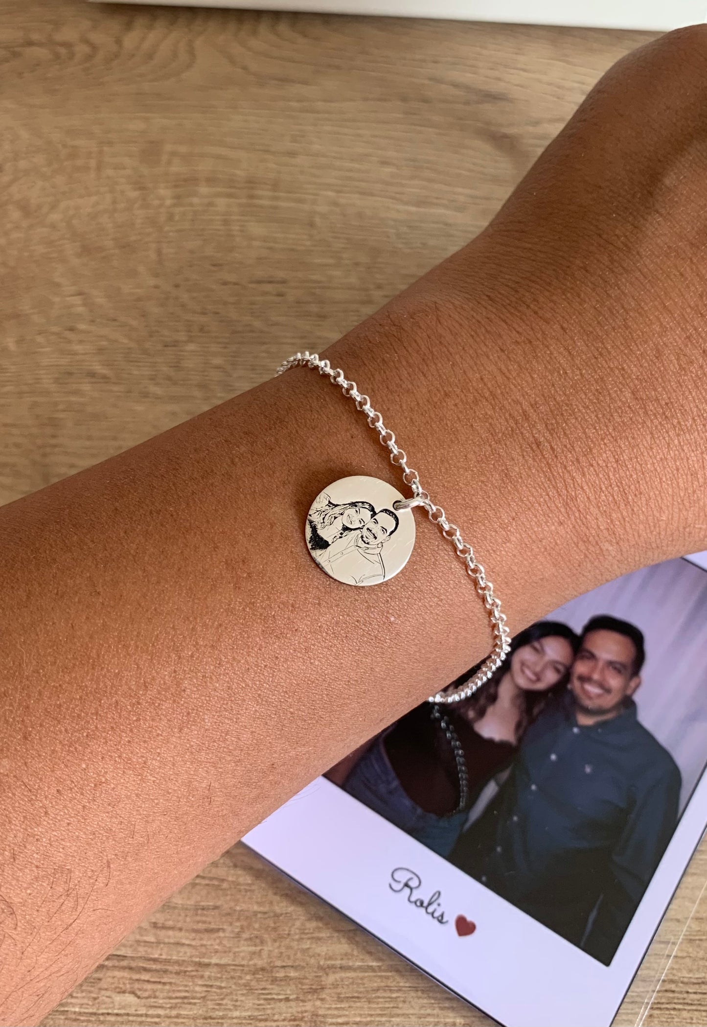Pulsera Retrato (colgante)
