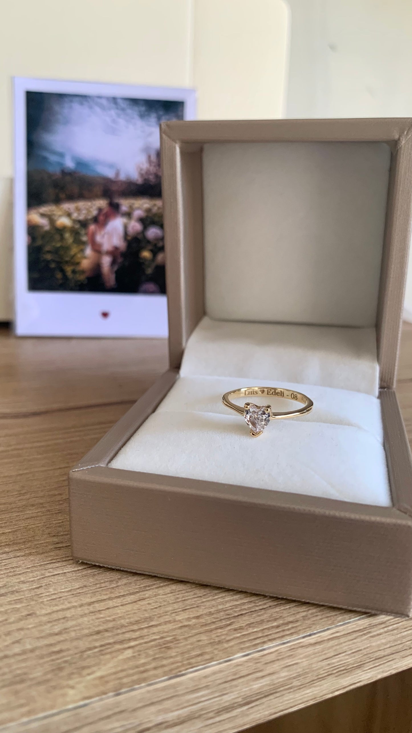 Anillo Vera (bañado o micrado en oro 18k