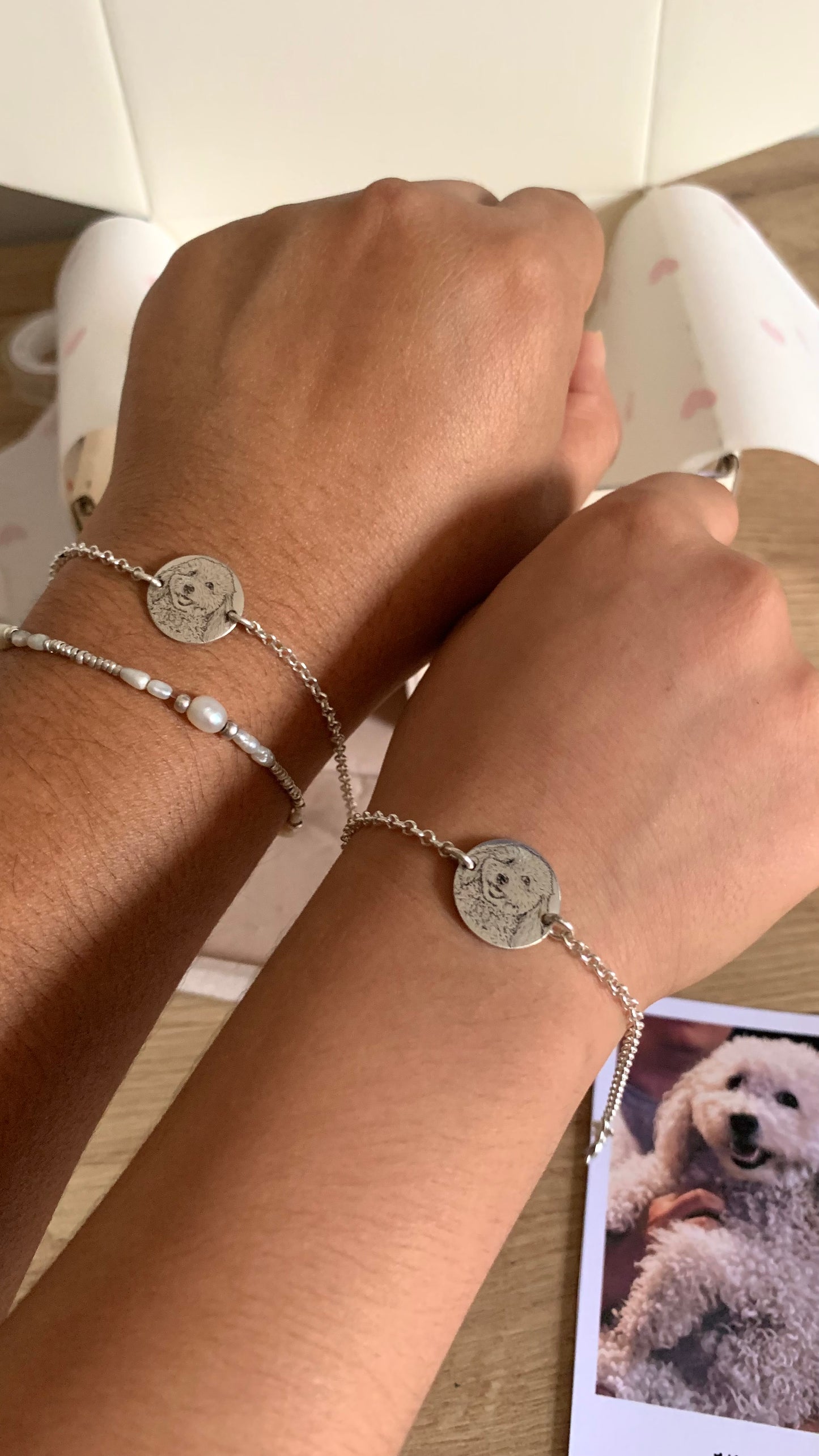 Dúo pulseras Retrato