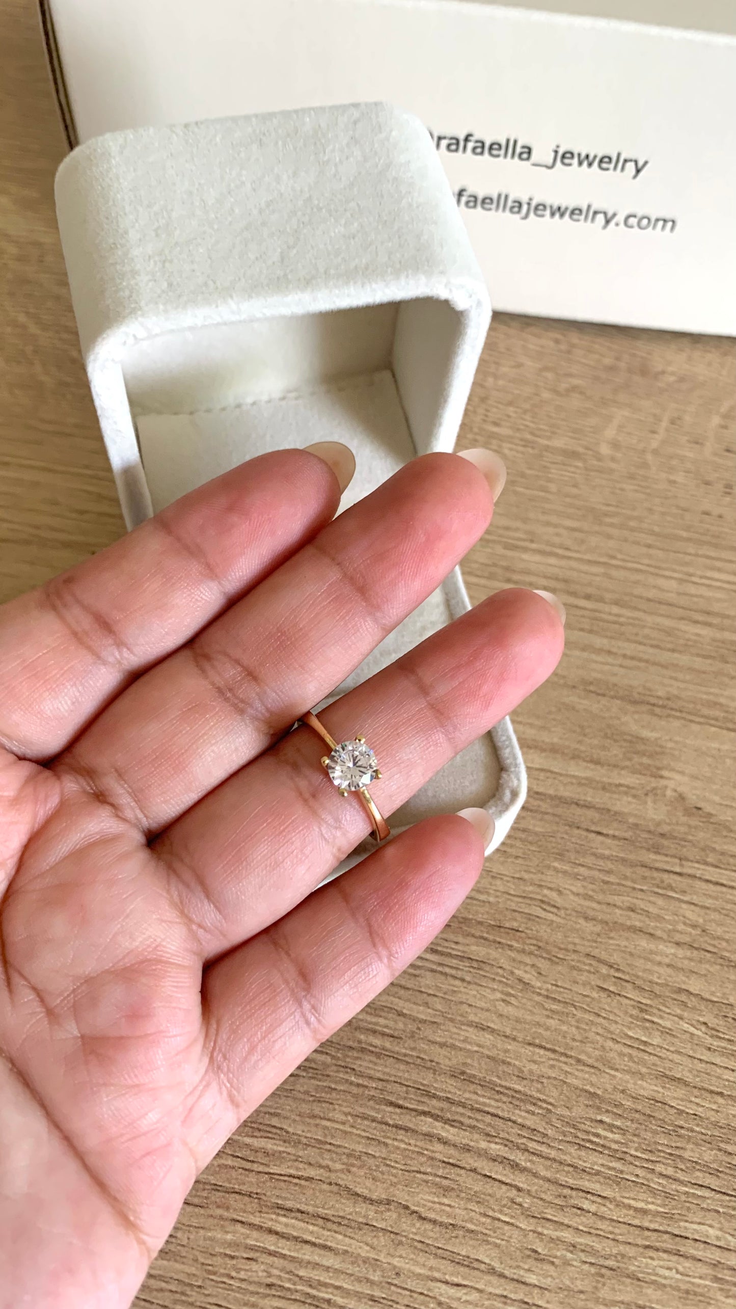 Anillo Mily bañado en oro 18k